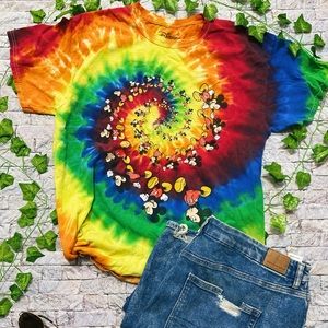 Rare Vintage Inspired Trippy Mickey Disney Tee